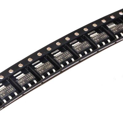 50PCS AMS1117 Serie AMS1117-3.3 AMS1117-5 LM1117 3,3V 5V SOT-223 Spannungsregler SMD 5,0 3,3 Flux Werkstatt