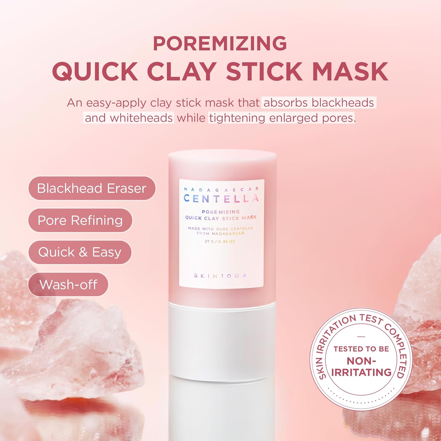 

Madagascar Centella Poremizing Quick Clay Stick Mask 27 g / 0.95 oz.