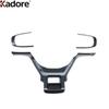 For KIA Sportage NQ5    2024 Carbon Fiber Car Steering Wheel Panel Cover Trim Interior Mouldings Accessories