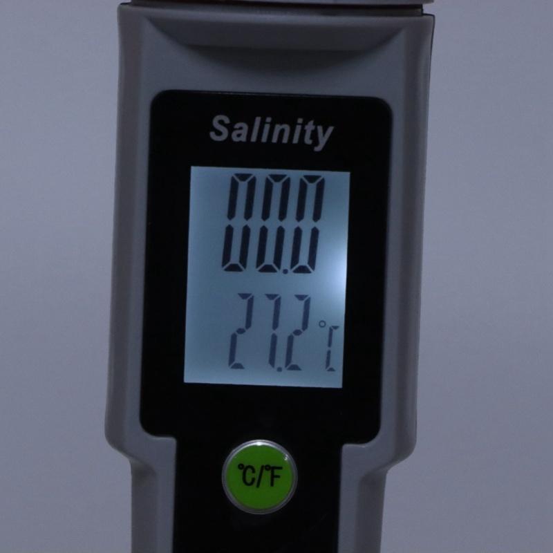 Salinity Meter Digital PenType Salinity Tester For Seawater Salt Water Swimming Pool