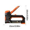Manual Nail Guns Stapler Tool with 6 in 1 Compatibility for Staple Brads and Door Nails Ergonomic Handle Quick Loading System Steel Construction