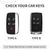 Car Key Case For Land Rover Discovery Range Rover Evoque Velar Sport For Jaguar E-Pace F-Pace F-Type XE XF XJ Inter Accessories