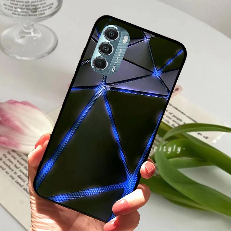 Etui do Moto G52 G82 G71S Odporne na wstrząsy Silikonowe Miękkie TPU Tylna Pokrywa Dla Motorola Moto G52 G71S 5G Funda G 82 G 52 Etui na Telefon