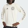 adidas Mercedes - AMG Petronas Formula 1 Team Silver Arrow Series Loose Fit Crew Neck Long Sleeve T-Shirt Unisex Tops KE8290
