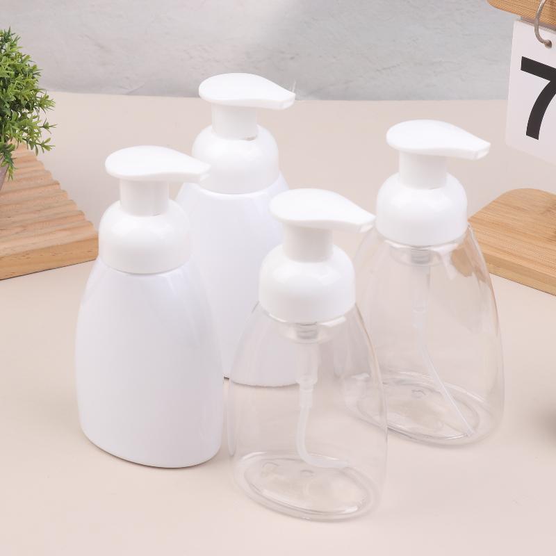 250/300ml Plastic Foaming Bottle Soap Mousses Liquid Dispenser Froth Shampoo Lotion Shower Gel Foam Pump Cosmetic Empty Bottles