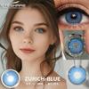 Eyeshare 1 Pair High Quality Natural Color Blue Contact Lenses Eye Cosmetic