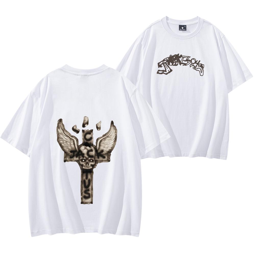 Travis Jackboys 2 Koszulka Astroworld Rapowa Koszulka Streetwear Graficzna Koszulka Hip Hop Koszulka Koncertowa W Stylu Vintage Unisex Rap Merch