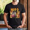 Cute Hiss Cats Rock Kittens Kitty Rocking Music Cat Lovers T-Shirt