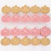 10x Cartoon Fun Biscuits Mould Set Halloween Pumpkin Cookie Cutter Stamp Plastic Biscuit Pastry Cutters Cake Decors