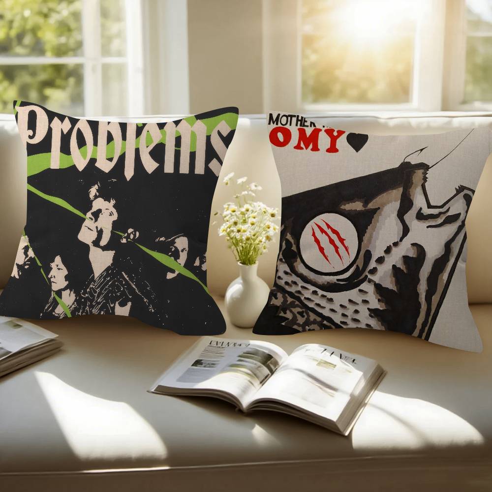 Popular Band Mother Mother Personalized Picture Text Home Decorative Pillows Household Gifts 45X45Cm