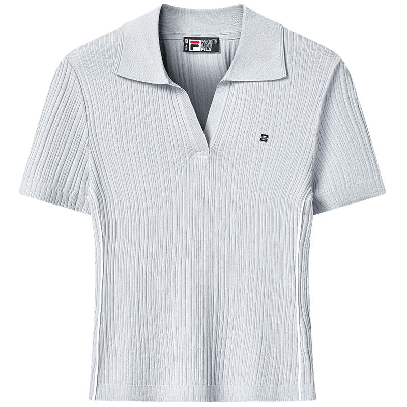 Fila Women's 2026 Summer Short-Sleeve Knitted Top
