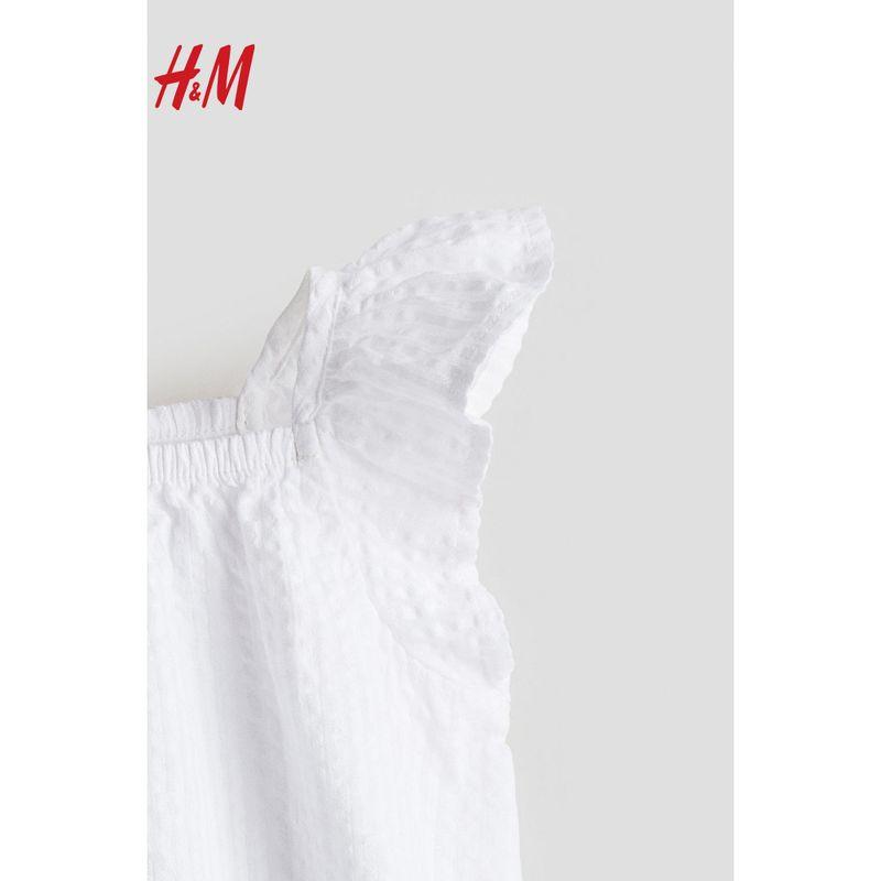 HM Children's Clothing Infant Suit (Girl) 2-Piece Set Autumn Breathable Baby Sleeveless Short Sleeve Shorts 1123543