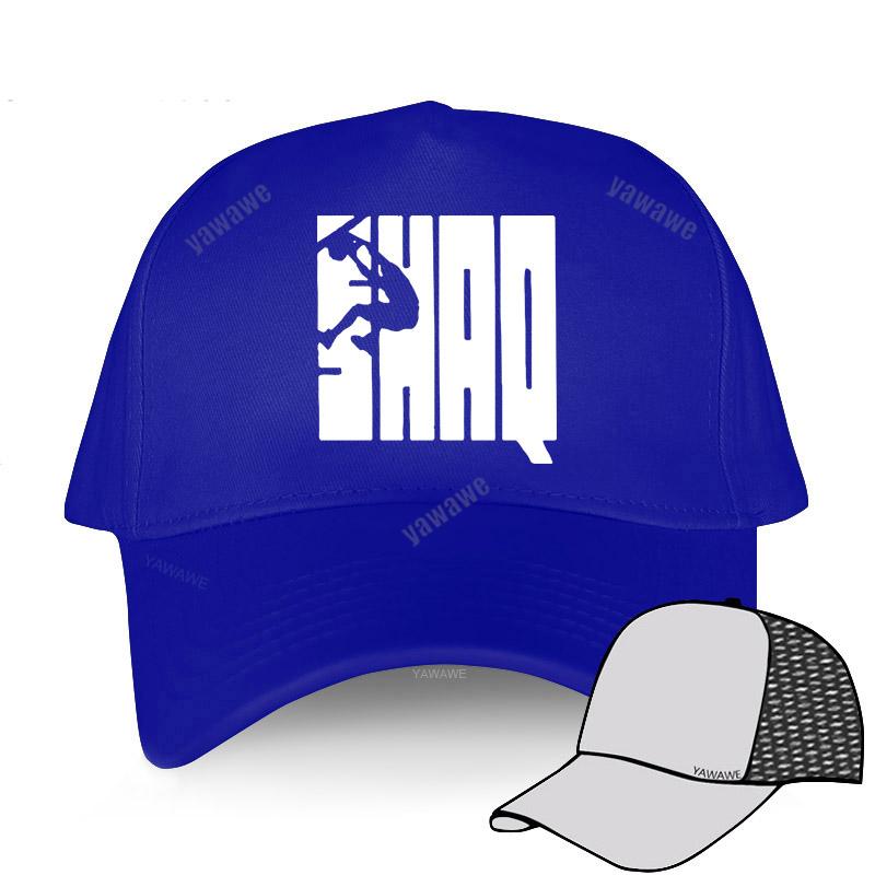 Pánske yawawe Novinka Funny Design šiltovky Shaq Attack Style Bavlna Unisex Ležérne Módna potlač golfový klobúk Nastaviteľná šiltovka