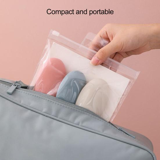 3Pcs/Set 60ML Travel Refillable Bottle Portable Leak Proof Reusable Lotion Shampoo Mouthwash