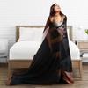 Michael Myers Halloween  Blankets  Picnic Flannel Throw Blanket For Couch Bed Soft Customized Quality Bedspread Birthday Gift