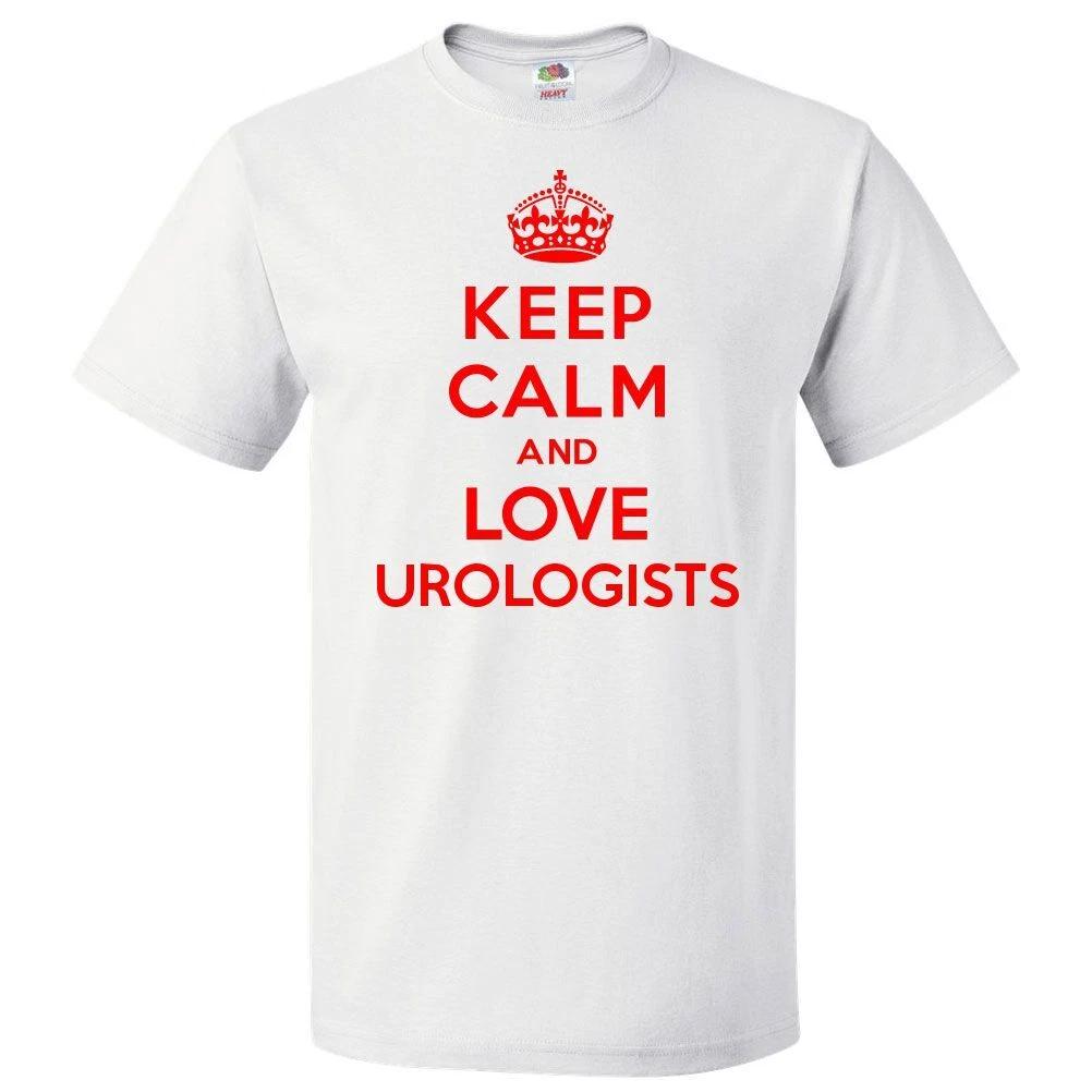 Keep Calm and Love Urologists T shirt Funny Tee XL
