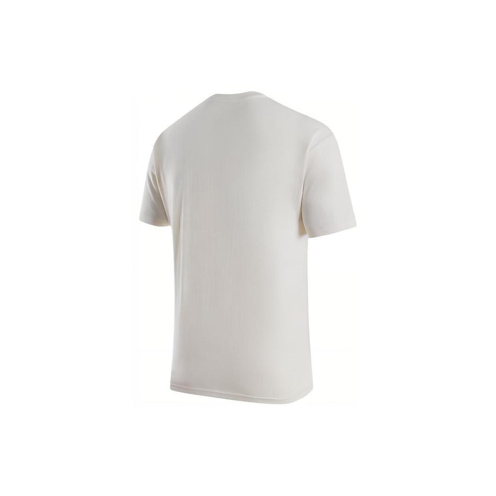 Nike T Shirts Men's Sail White Crew Neck Moderate Straight Fit FB9810-133