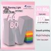 Morning.Light A4 80g Color Copy Paper & White Origami Paper for Printing and Crafts