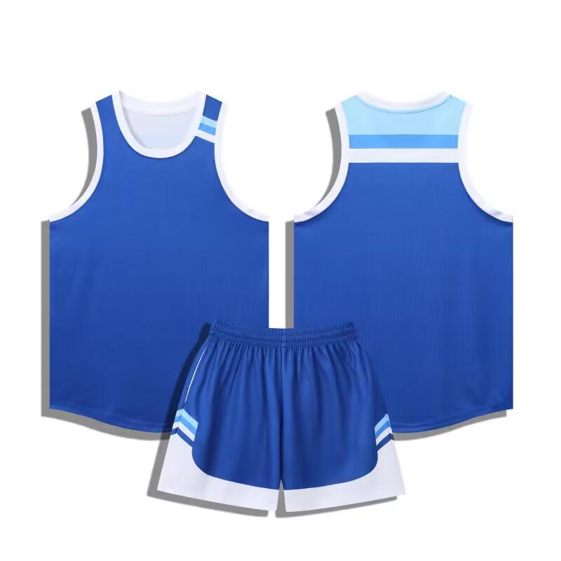 New Style Basketball Team Uniform Set: Customized Training Jerseys for Men and Women