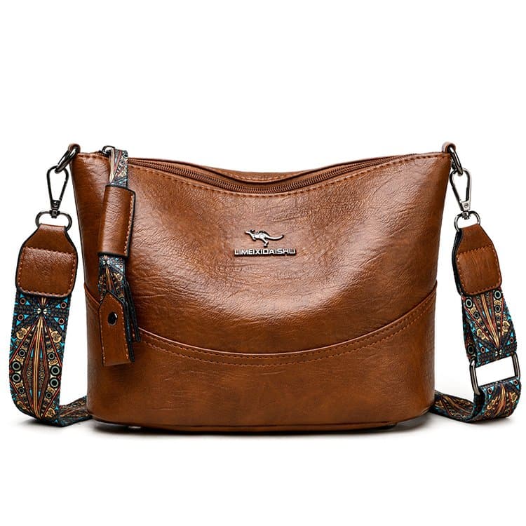 New Women's Simple and Versatile Shoulder Bag Retro Messenger Bag