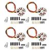 5010 360KV Brushless Motor Prevent Short Circuit RC Drone Motor for Multi Axes Rotor Aircraft Quadcopter 4pcs