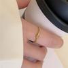 Gold-Plated Minimalist Concentric Knot Ring