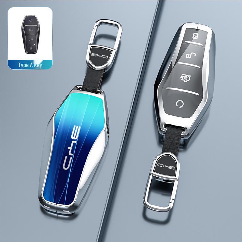 BYD Autókulcs Tok Qin Plus, Seagull, Yuan, Dolphin, Destroyer 05, Han EV, Song L, Tang és Seal modellekhez.