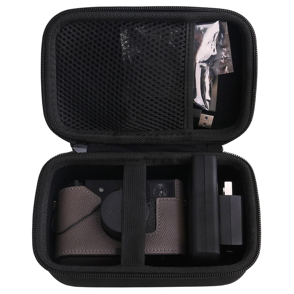 WAIYUJP Compatible Storage Case for Fujifilm X-Half F X-HF1-S Compact Digital Camera, Protective Carrying Case (Large)