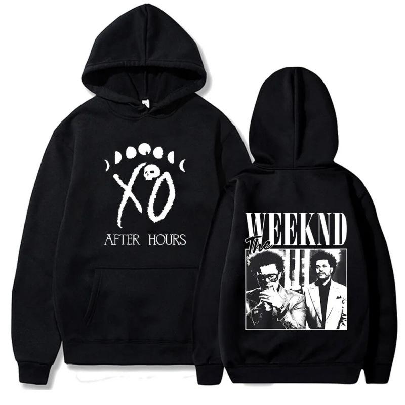 The Weeknd Hoodies Casual Oversized Long Sleeve
