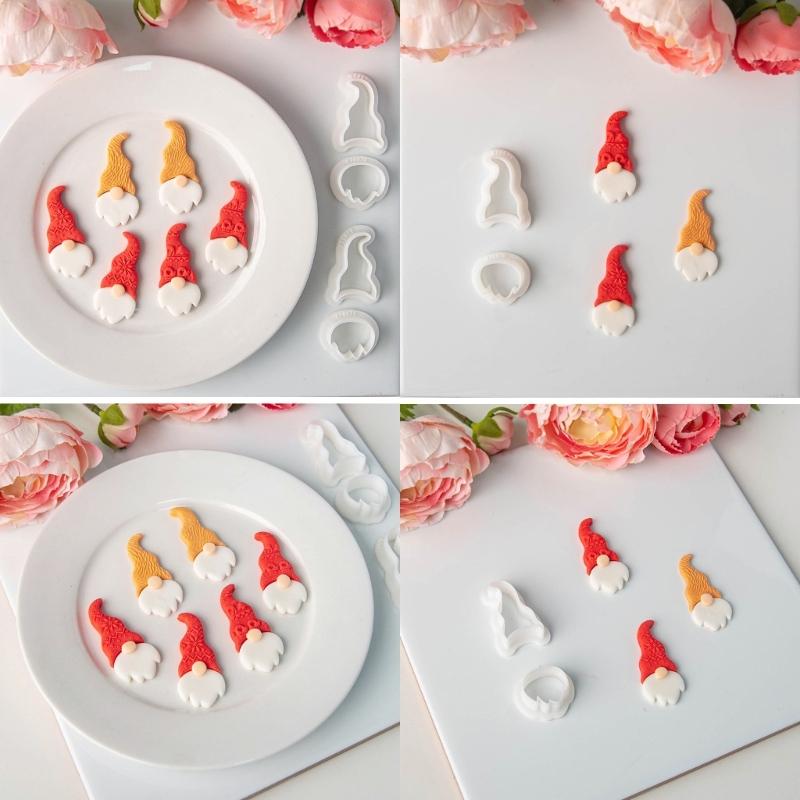 Reusable Christmas Jewelry Mould Set Portable Organizers Box For Handmade Earrings Polylactic Acid Crafting Supplies