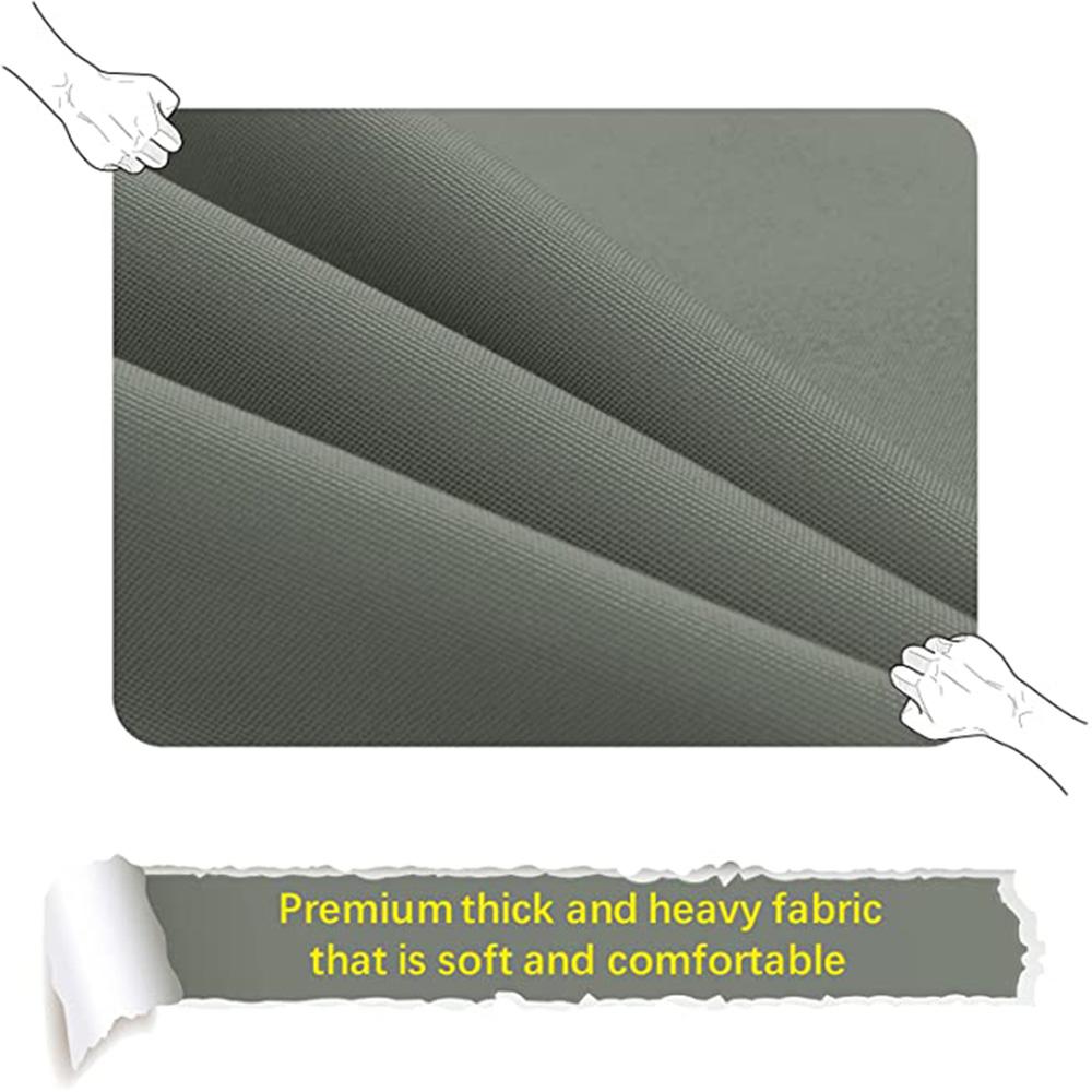 10 Size Patio Chair Seat Covers  , Windproof, Water Resistant Patio Cushion Slipcovers Replacement, Patio Cushion Covers 600D