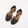 Baotou Sandals for Women Fashion Breathable Hollow Out Sandal Fashion Outdoor Casual Sandal Summer Holiday Roman Shoes for Women