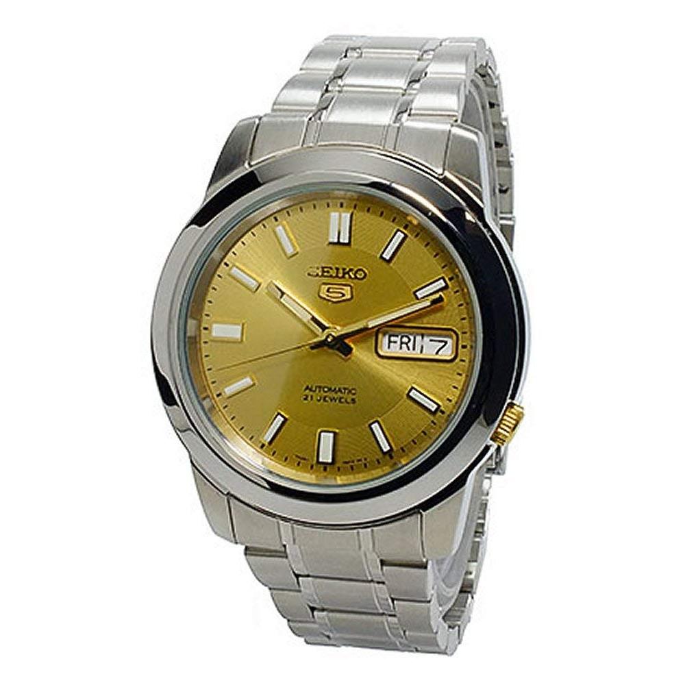 

Seiko часы Seiko 5 Seiko 5 автоматические часы мужские S Snkk13k1 золото X серебро