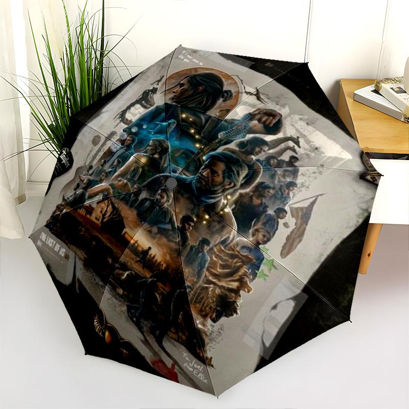 Last Folding Umbrella 8 Paraphenoid Bones Portable Umbrella Travel Gift