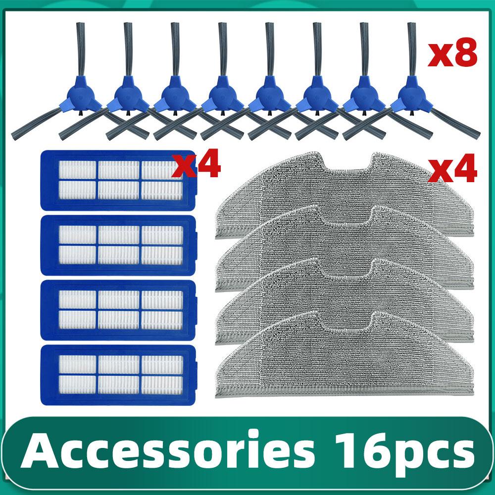 For Anker Eufy RoboVac G10 G20 G30 Hybrid Edge Verge Spare Parts Accessories Kit Hepa Filter Mop Cloths Main Side Brush Cover