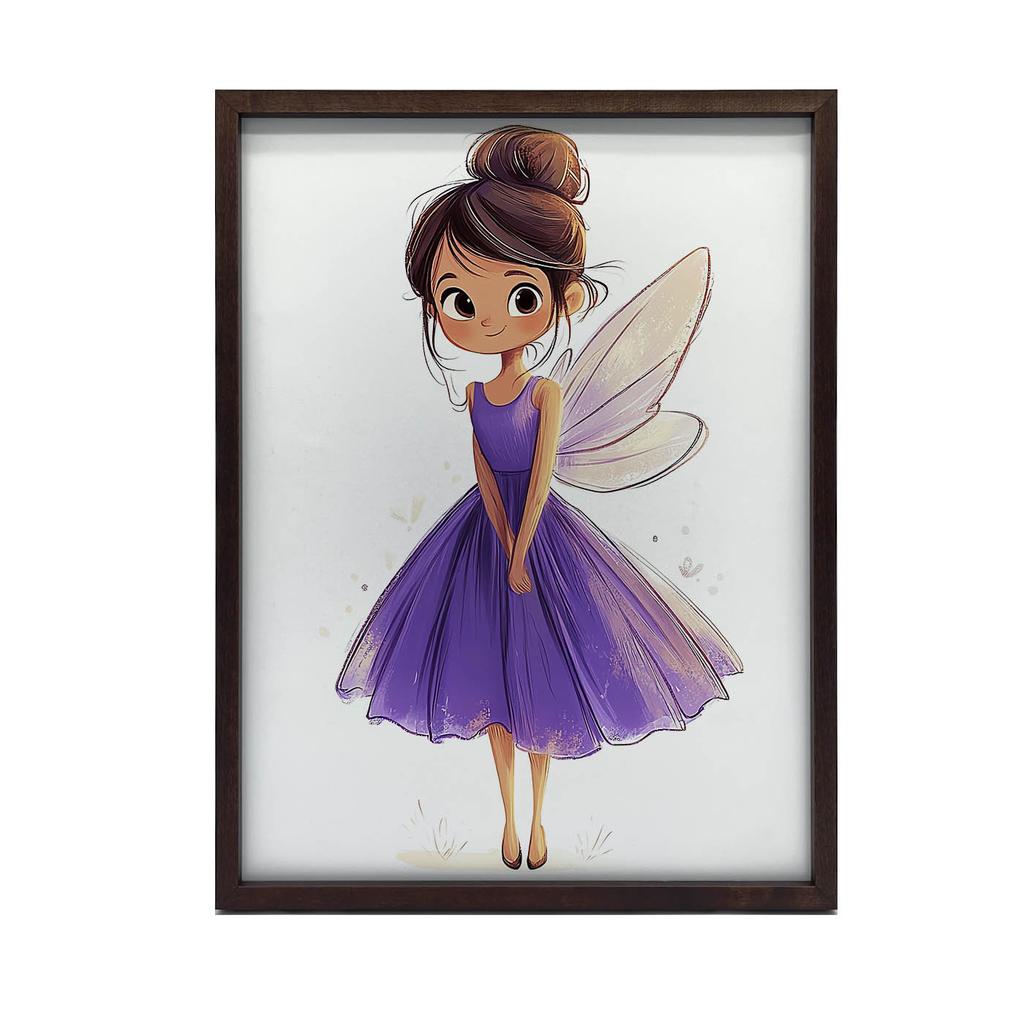 Poster Lovely Fairy Poster Lovely Fairy, 40X50 Cm, Black Aluminum Frame, 230 Gsm Matte Paper
