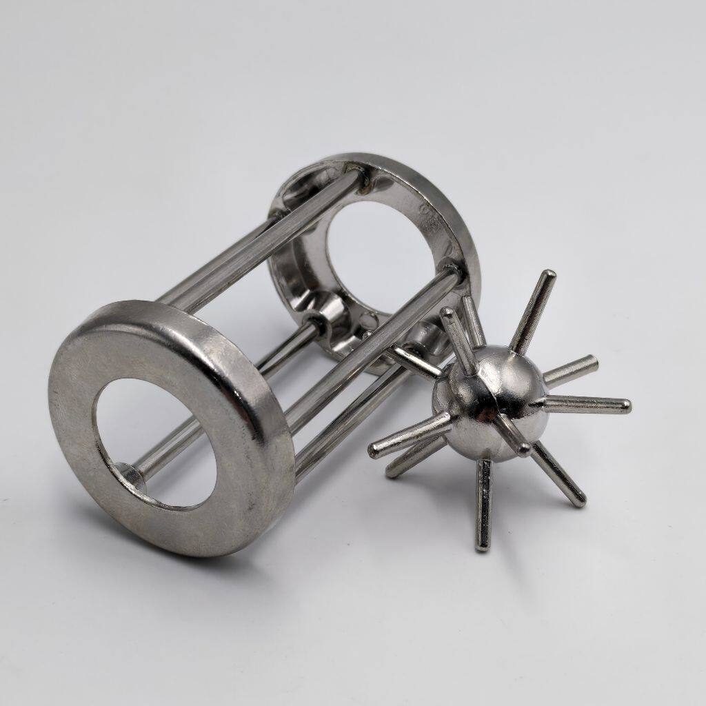 Key Holder Difficult Disentanglement Brain Teaser Metal For Adults  Smart Logic Iq Test Mind Challenge Educational Toys
