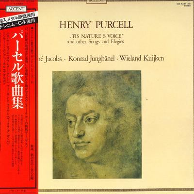 LP-Schallplatte RENE JACOBS, KONRAD JUNGHANEL, WIEL - Henry Purcell Tis Nature 's Voice A OX1221AG ACCENT Japan Obi Klassik Gebraucht