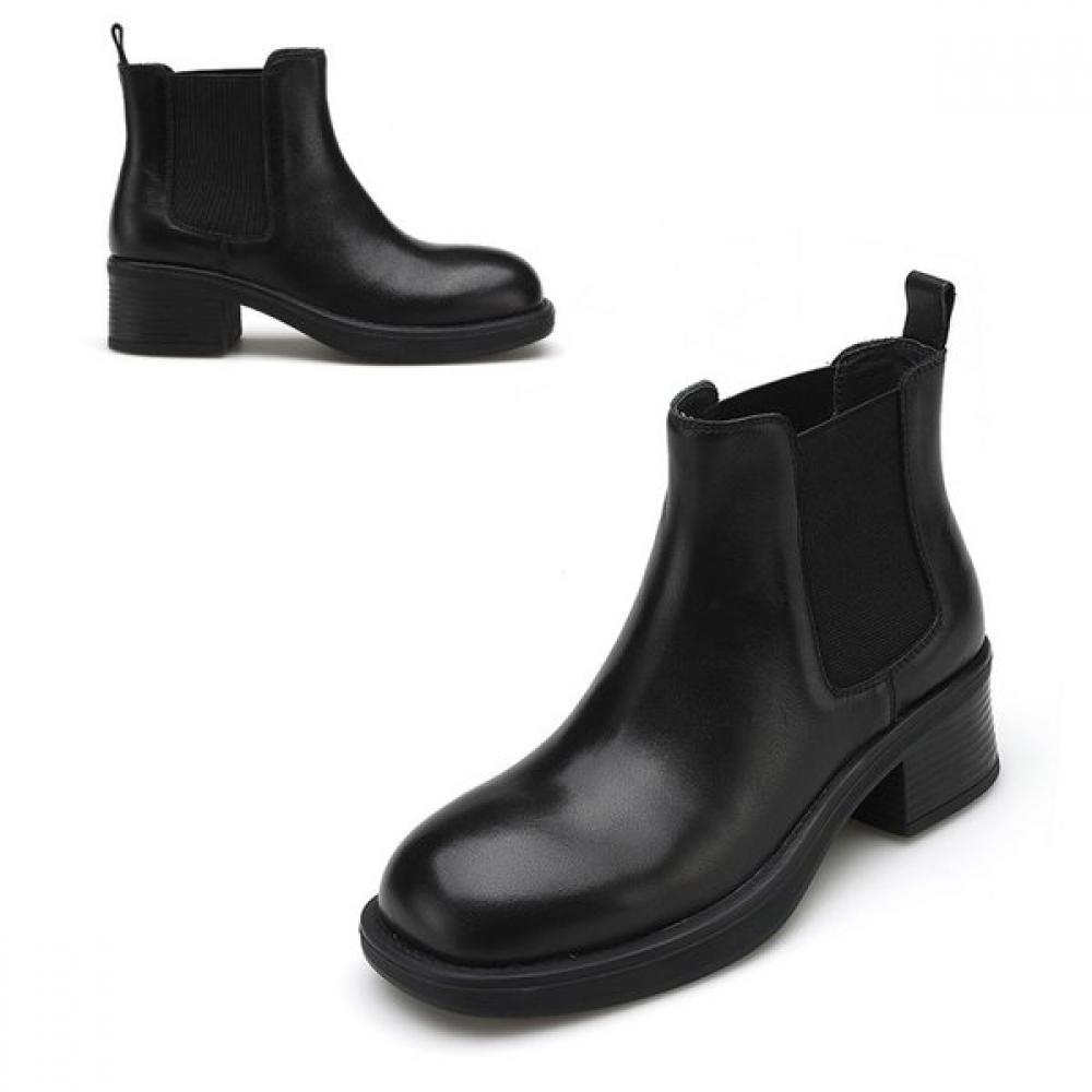 Misope Women Chelsea Ankle Boots 012446702 blacks/235