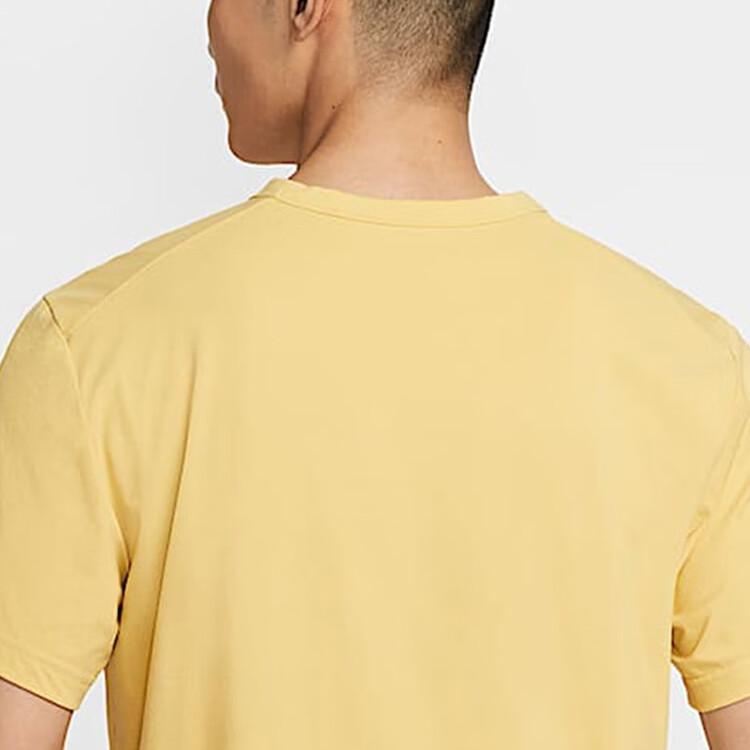 New Nike HYVERSE AS M NK DF UV T Shirt Men's Yellow DV9840-700