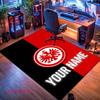 Custom Eintracht Frankfurt Carpet Rug for Living Room Bedroom Home Sofa Decoration,Kids play Nonslip Floor Mat