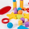 Toddler Beaver Matching Puzzle: Fun Stacking & Large Particle Building Blocks Game for Ages 3-6, Promoting Parent-Child Interaction.