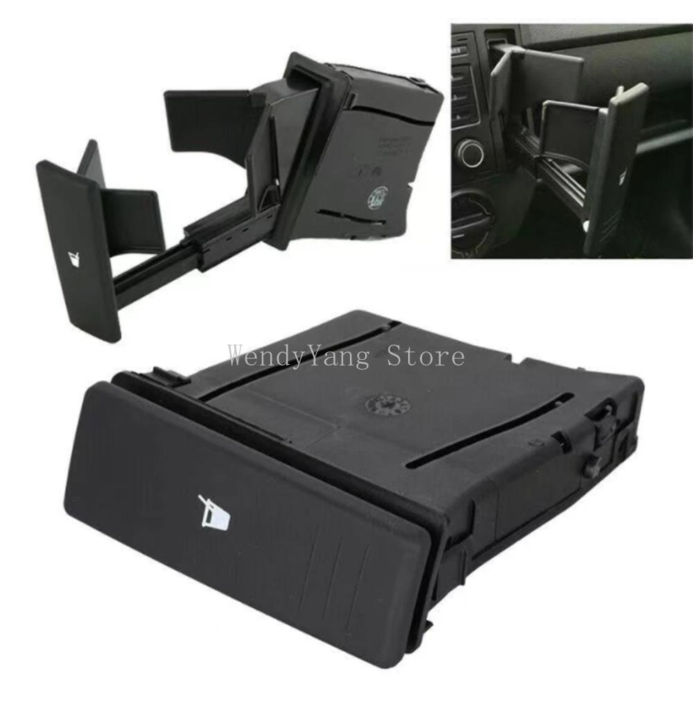 1pc Car Center Console Cup Holder or Card Slot Fit For-Polo 9N 2002 2003 2004 2005 2006 2007 2008 2009 2010 6Q0 858 602