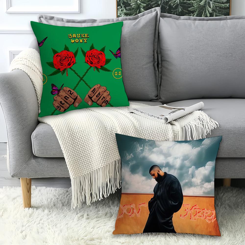 American Rapper Eladio Carrion Pillow Case Office Cushions Suitable For Sofa Car Bedroom Decorative Cushion Cover