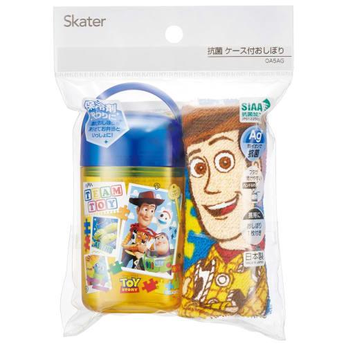 Skater Antibacterial Wet towel set with case Wet towel Disney Toy Story 24 Made in Japan 32 x 30.5 cm OA5AG-A