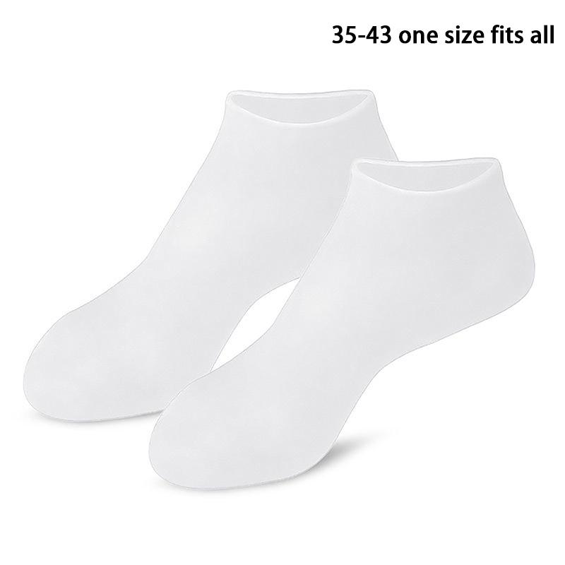 Spa Silicone Socks Moisturizing Gel Socks Exfoliating And Preventing Dryness Cracked Dead Skin Remove Protector Foot Care Tools