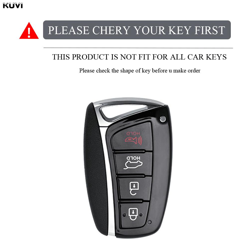 For Hyundai Grandeur Hg Sedan Genesis G80 Santa Fe 3Dm Grand Santafe Ix45 Equus Azera Tpu Remote Key Case Cover Fob Holder
