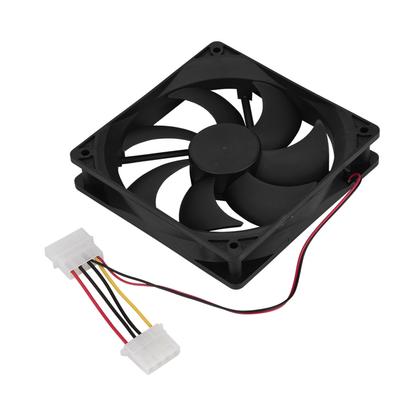 2PCS 120mm High Airflow Low Noise PC Computer Case Cooling Fan (Large 4P Interface)