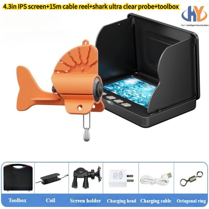4.3 Inch HD Visual Fish Finder Camera, Camera Display, underwater camera for Outdoor Ice Fishing ирландский зеленый
