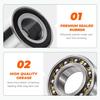 Front Rear Wheel Bearing for Kawasaki Mule 600/610/ 2510/3000/ 3010/3020/ 4000/4010 2005-2022, Teryx 750 2008-2013, Brute Force 650i/ 750i 92045-0021